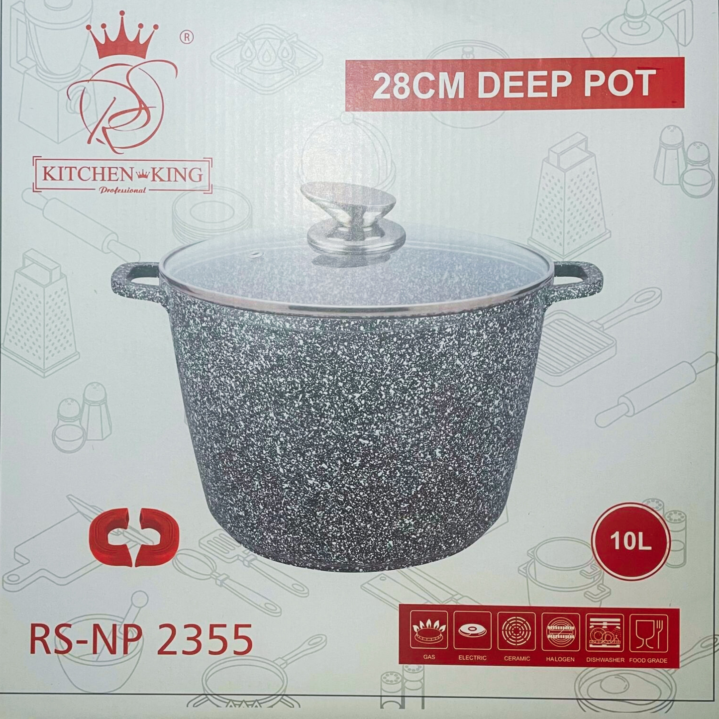 SteinTopf 6-10L: Perfekt für große Gerichte